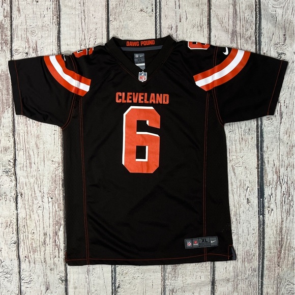 Baker Mayfield Cleveland Browns Nike Boys Kids Youth NFL Football Jersey - Picture 1 of 5